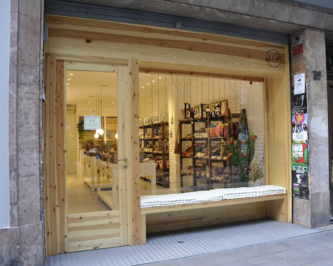 Mobiliario a medida para tienda retail